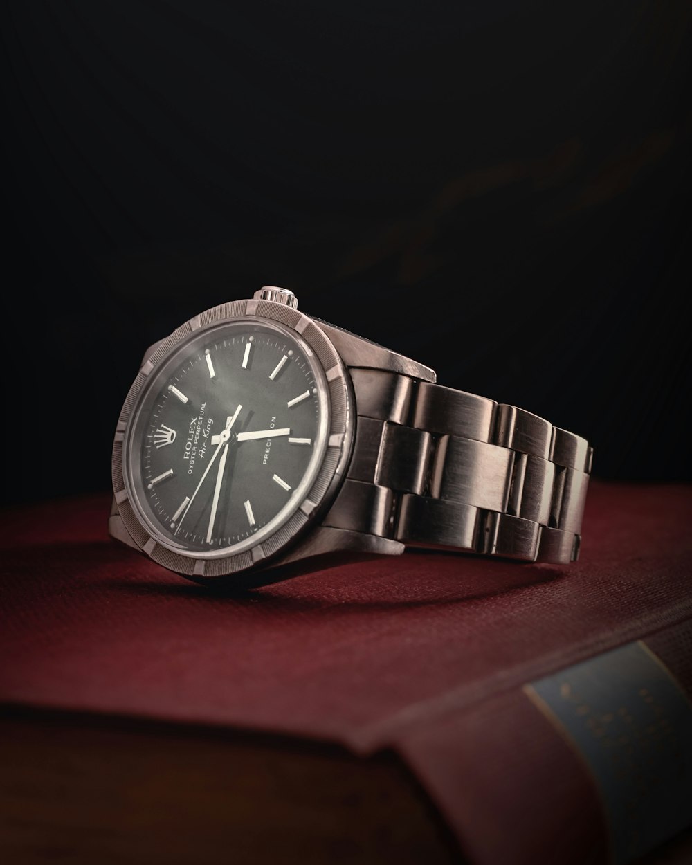 A vintage gold dress watch
